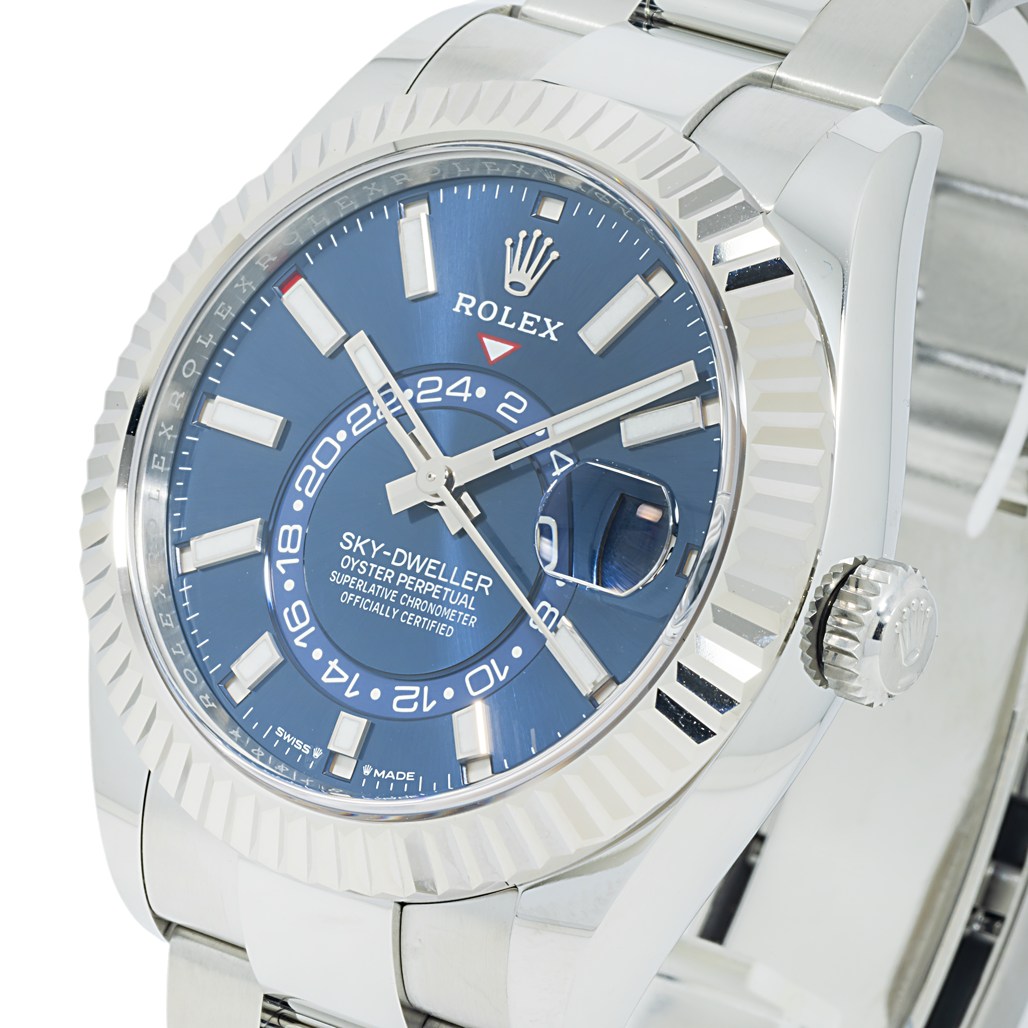 Rolex Sky-Dweller 336934 42MM Blue Dial With Stainless Steel Oyster Bracelet