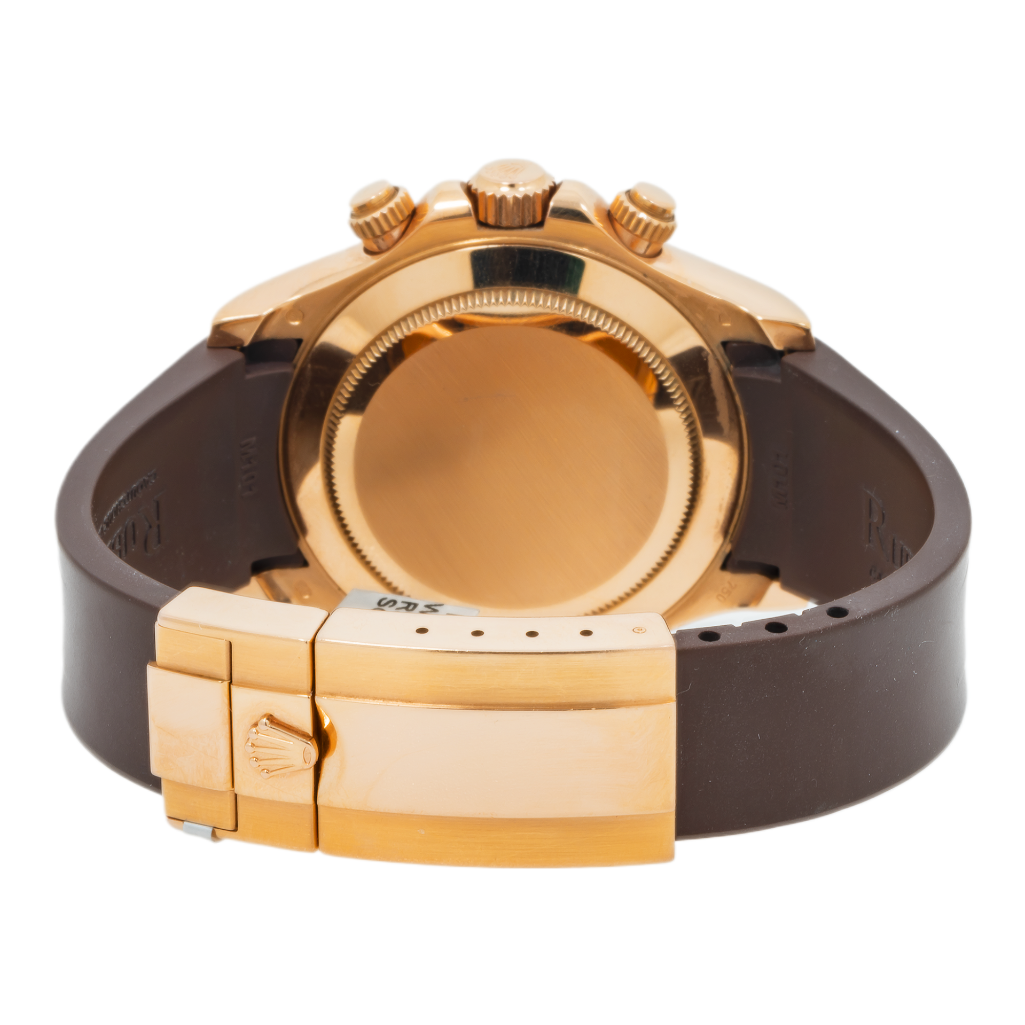 Rolex Daytona 116515LN 40MM Chocolate Dial With Rose Gold Bezel And Brown Oysterflex Strap