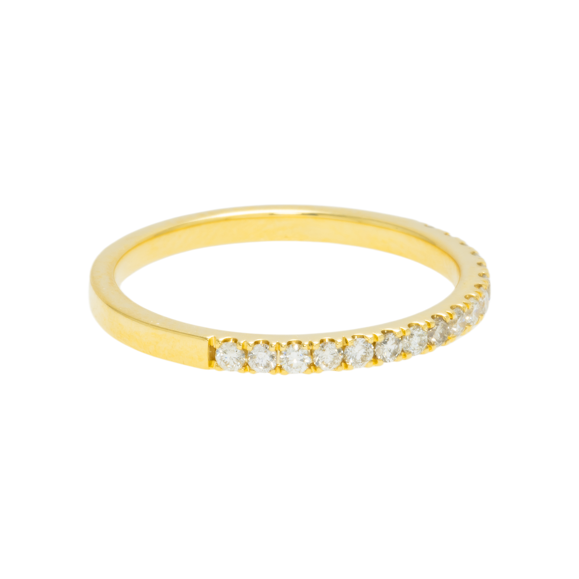 14K GOLD DIAMOND RING 0.27 CT
