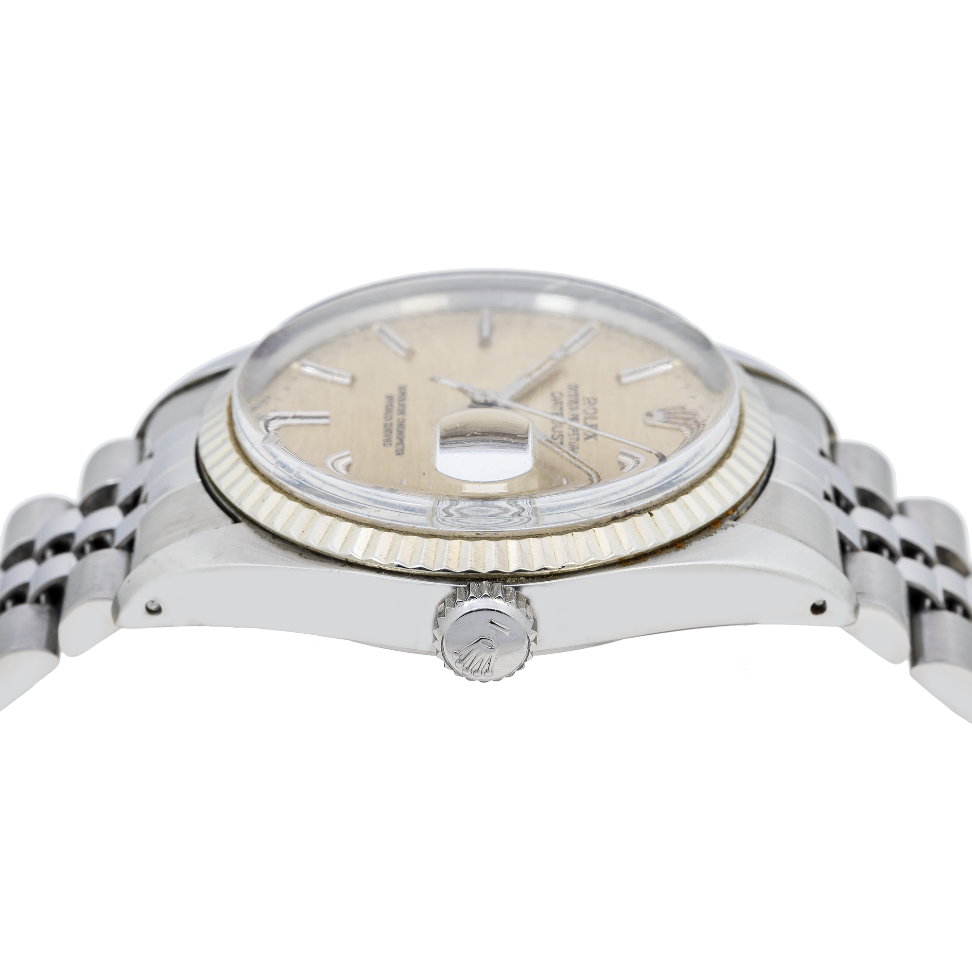 Rolex Datejust 16014 36mm White Index Dial And Stainless Steel Bracelet