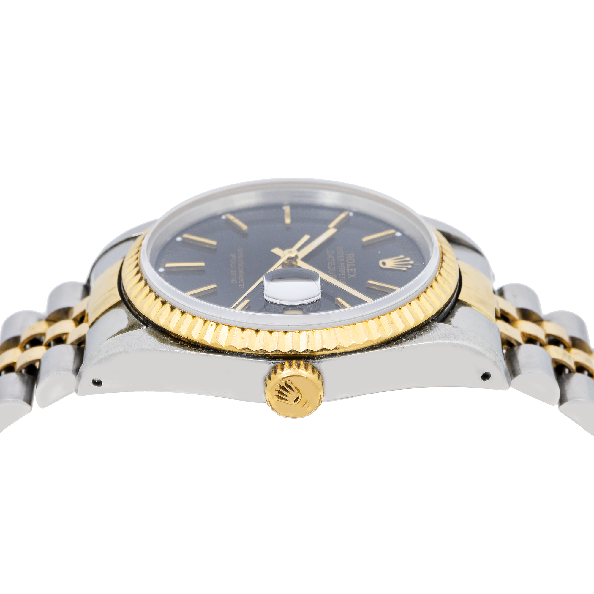 Rolex Datejust 16233 36MM Black Dial With Two Tone Jubilee Bracelet