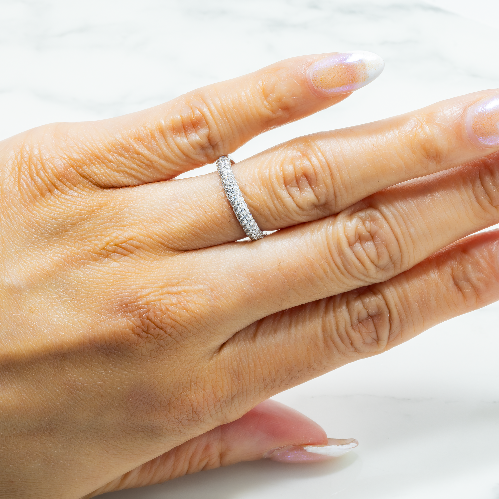 14K GOLD DIAMOND RING 0.69 CT