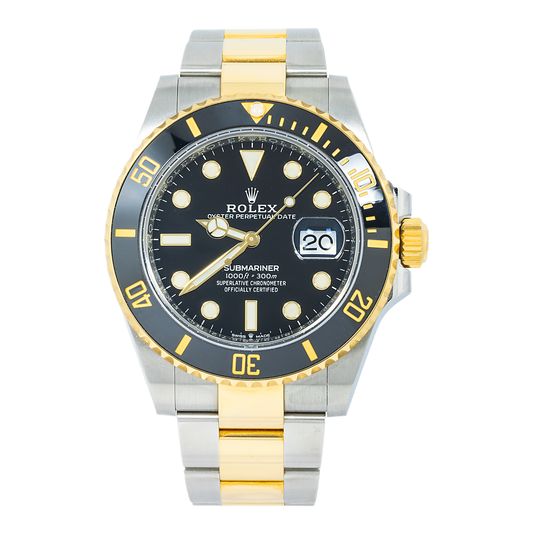Rolex Submariner Date 126613LN 41MM Black Dial With Two Tone Oyster Bracelet