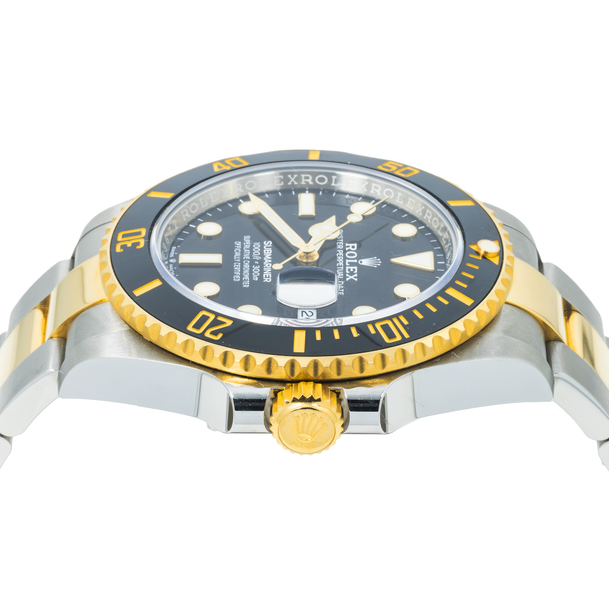 Rolex Submariner Date 126613LN 41MM Black Dial With Two Tone Oyster Bracelet