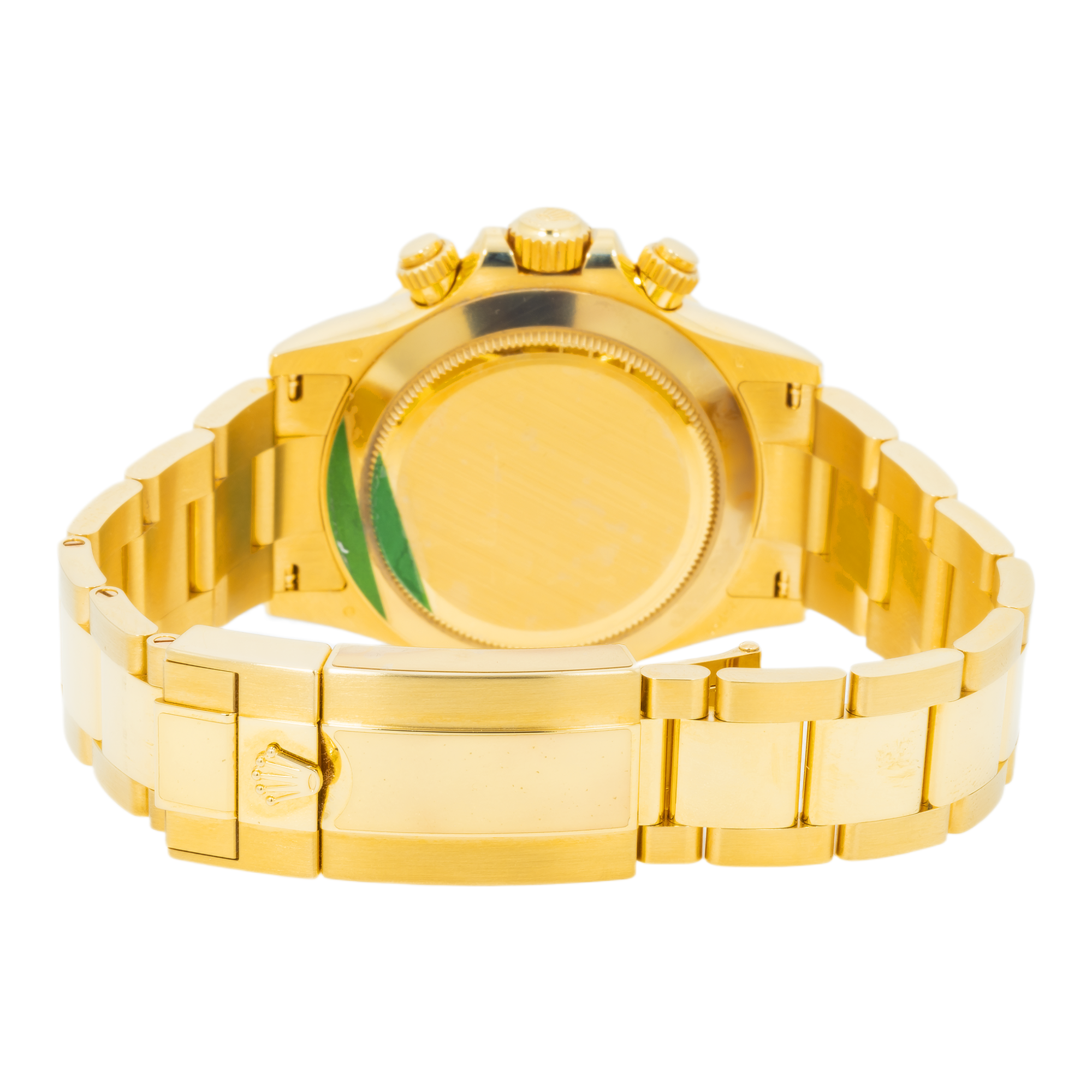 Rolex Cosmograph Daytona 116508 40MM Green Dial With Yellow Gold Oyster Bracelet