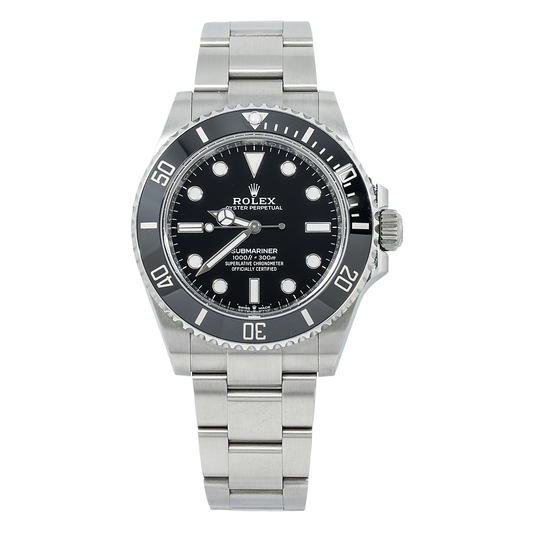 Rolex Submariner 124060 41MM Black Dial With Stainless Steel Oyster Bracelet