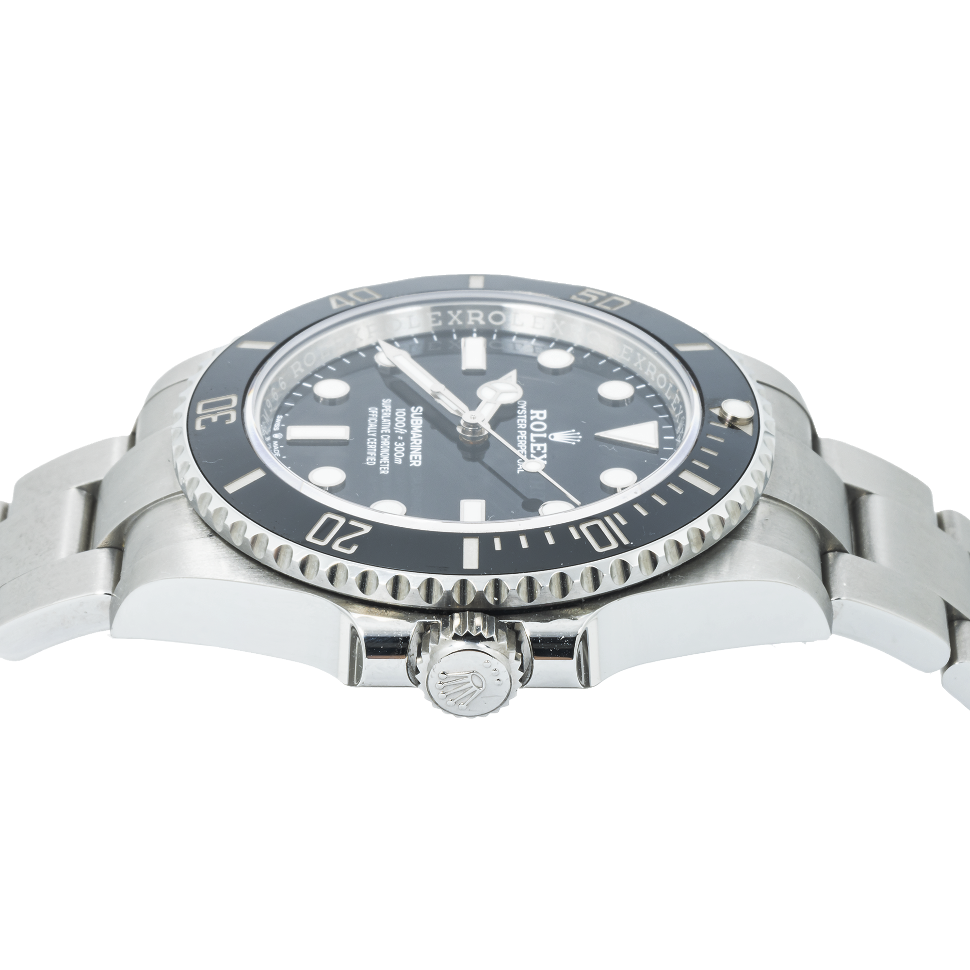 Rolex Submariner 124060 41MM Black Dial With Stainless Steel Oyster Bracelet