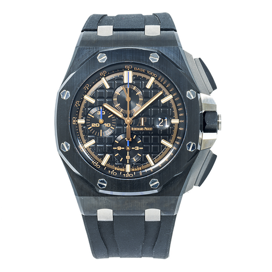 Audemars Piguet Royal Oak Offshore 26405CE 44MM Black Dial With Rubber Bracelet