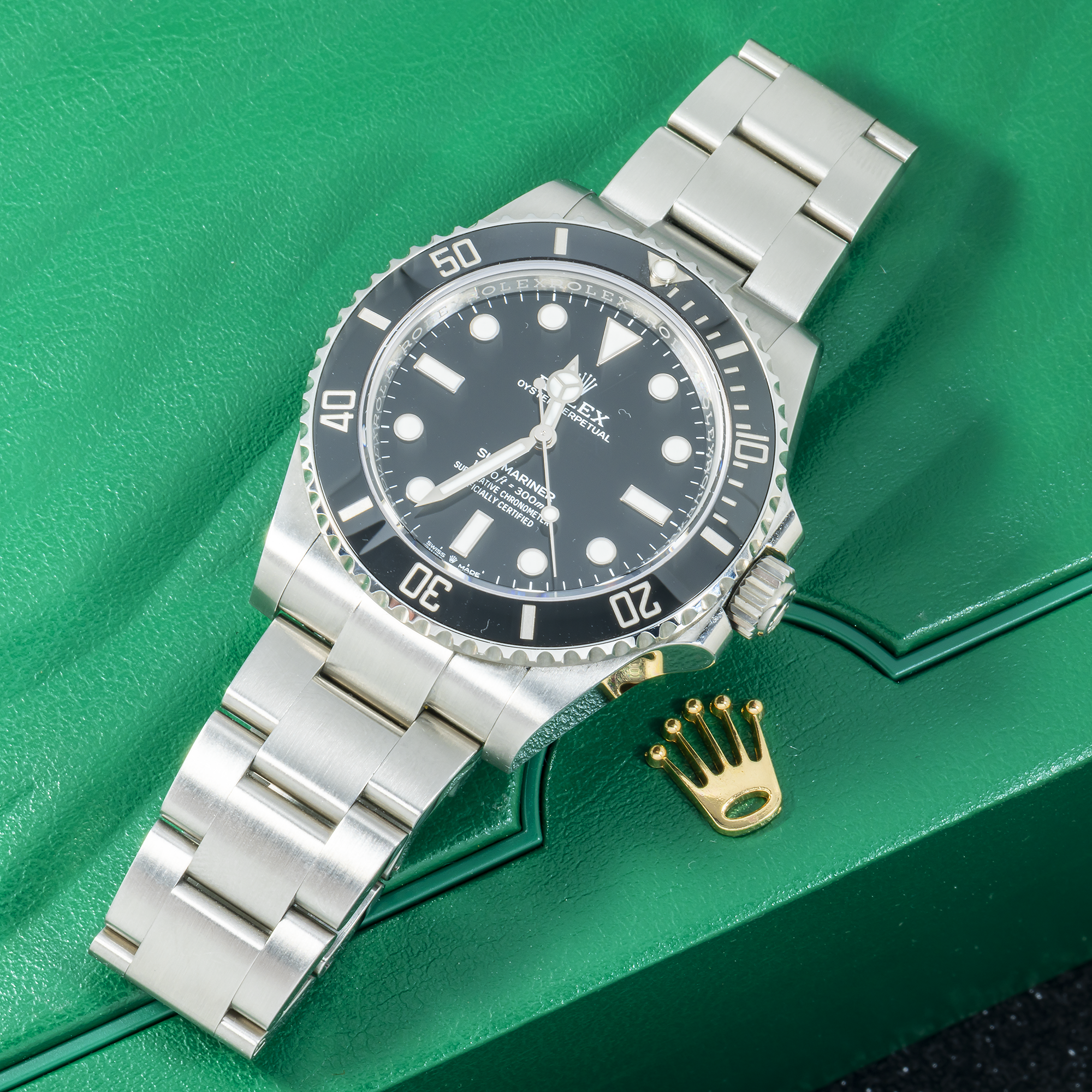 Rolex Submariner 124060 41MM Black Dial With Stainless Steel Oyster Bracelet