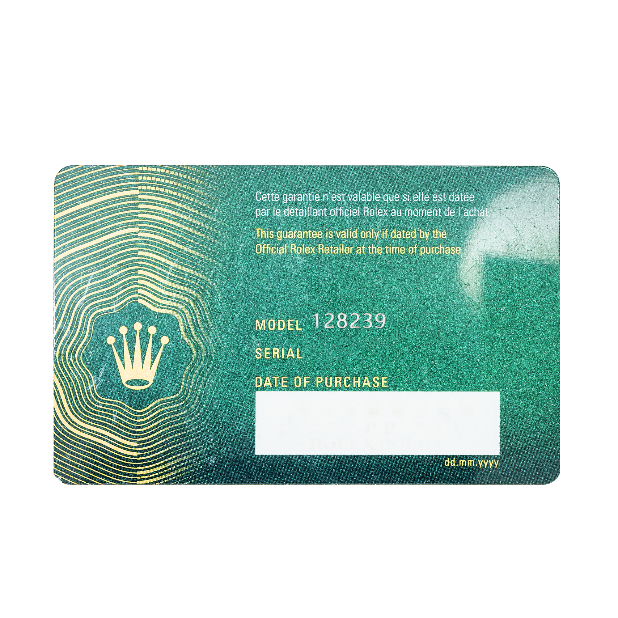 ROLEX DAY-DATE 36 PRESIDENT BLUE DIAMOND DIAL 128239 WITH WHITE GOLD PRESIDENT OYSTER BRACELET