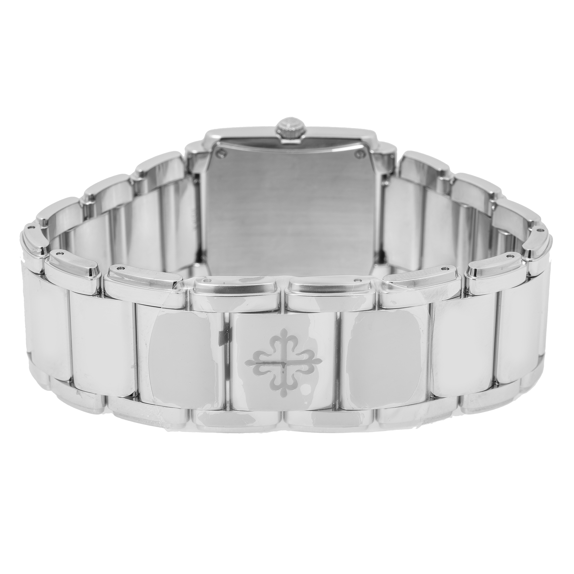 Patek Philippe Twenty~4 Ladies Stainless Steel Green Sunburst Dial 4910/1200A-011