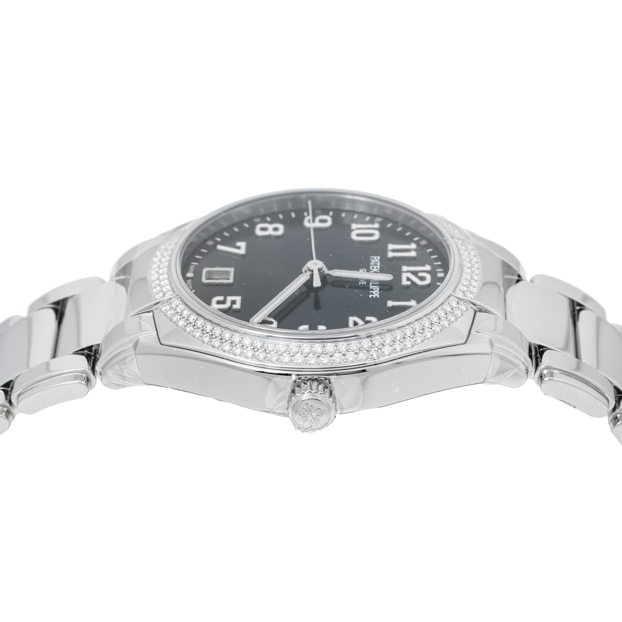 Patek Philippe Twenty~4 Ladies Stainless Steel Olive Green Dial 7300/1200A-011