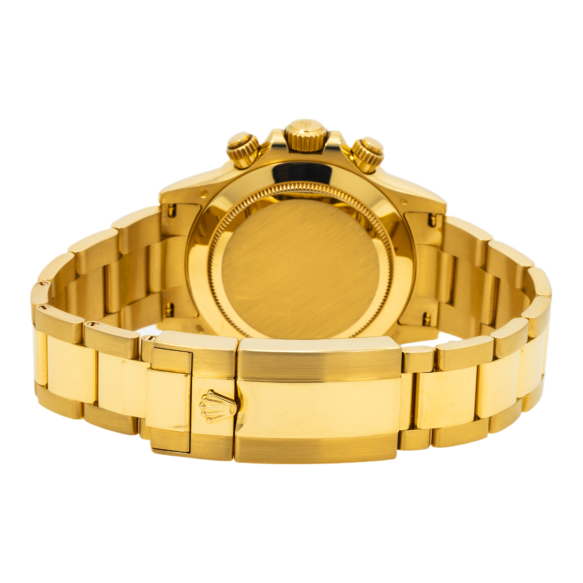 Rolex Daytona 116508 40MM Dark Mother Of Pearl Diamond Dial With Yellow Gold Oyster Bracelet