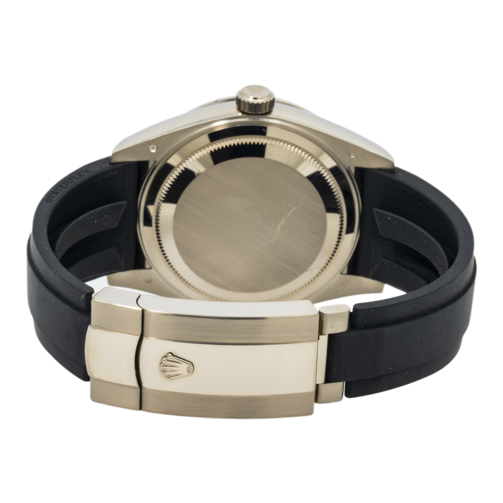 Rolex Sky-Dweller 336239 White Gold Bezel With Black Dial And Oysterflex Strap