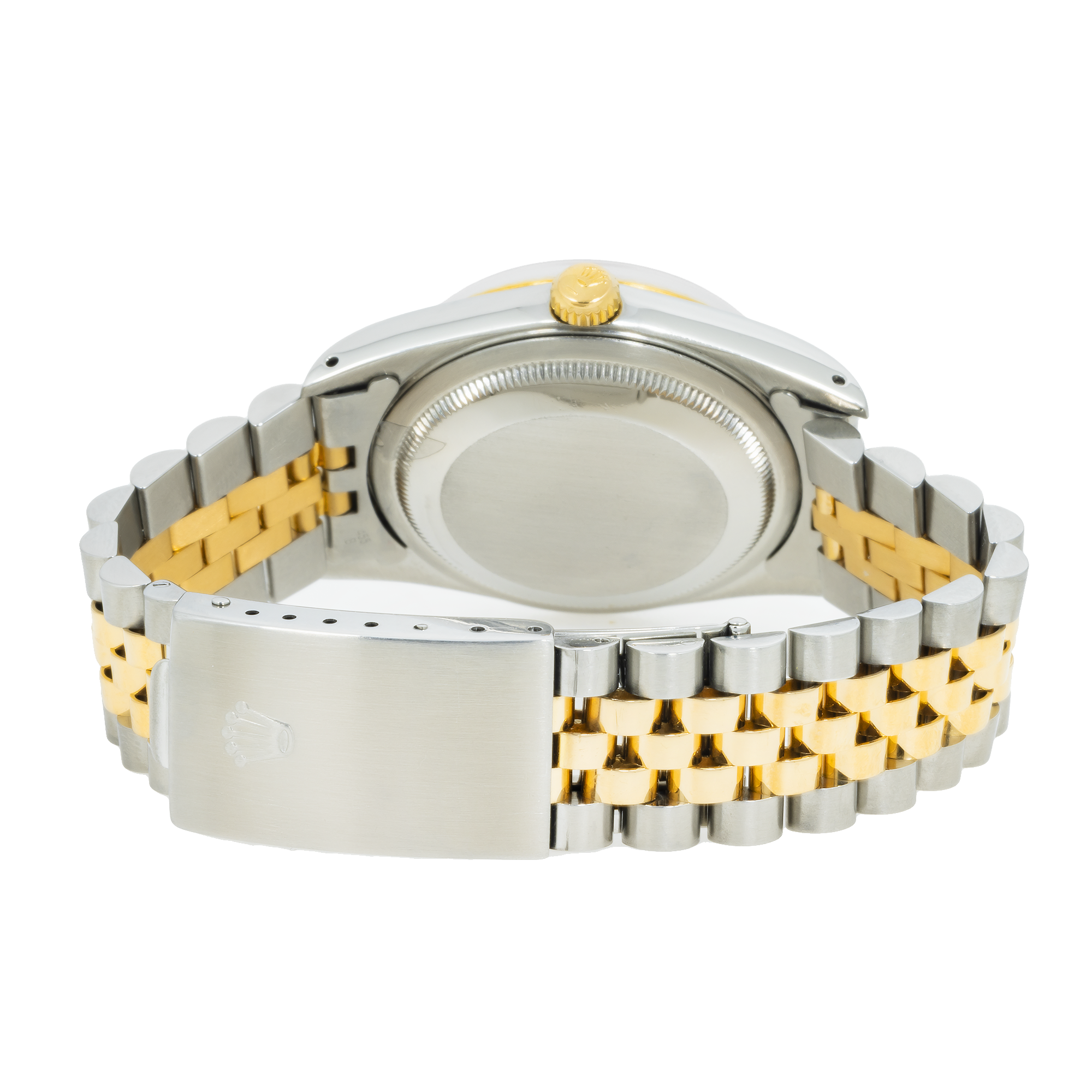 Rolex Datejust 16233 36MM Red Roman Dial With Two Tone Jubilee Bracelet