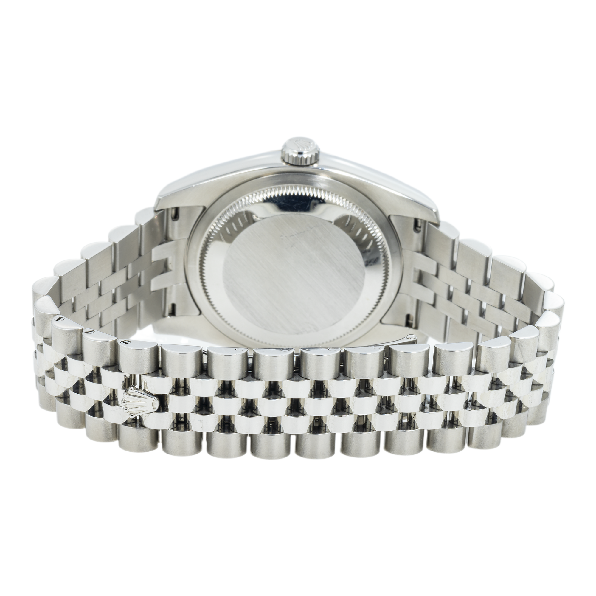 Rolex Datejust 116234 36MM Black Roman Dial With Stainless Steel Jubilee Bracelet