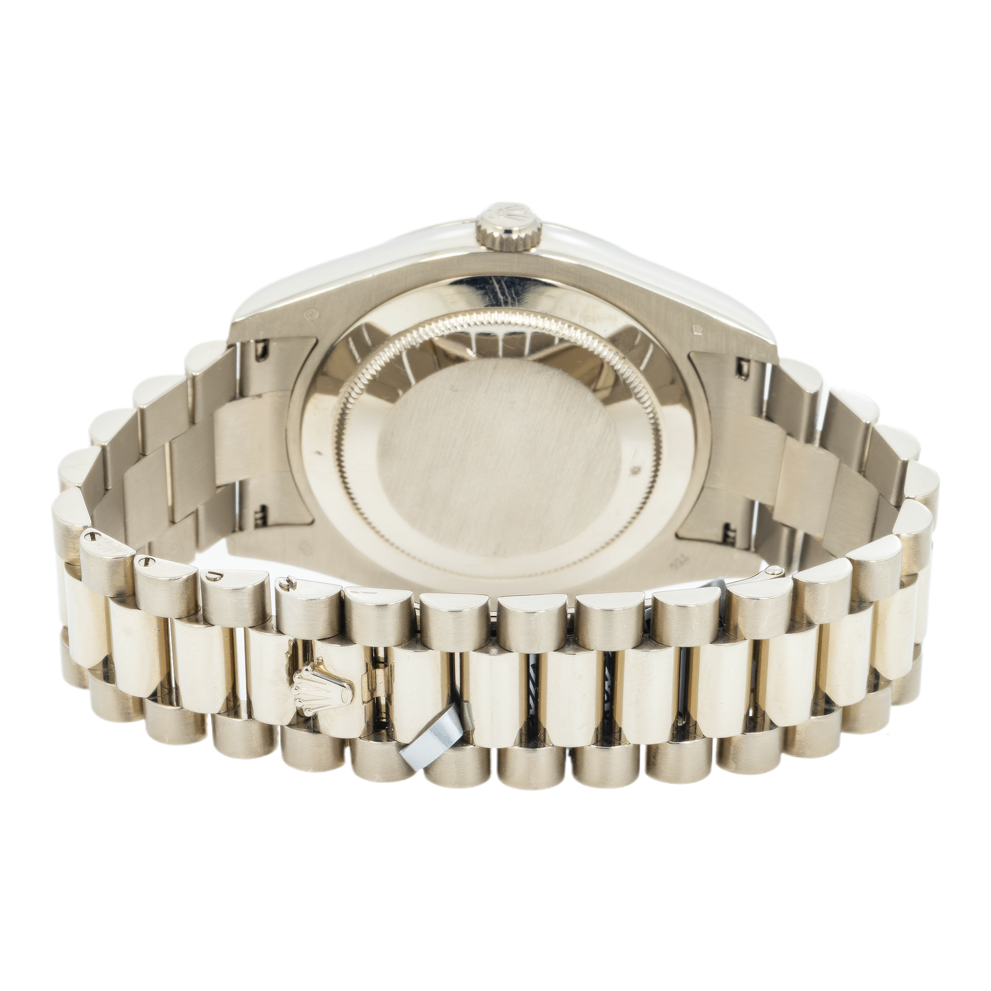 Rolex Day-Date II 218239 41MM Chocolate Roman Dial And White Gold Presidential Bracelet