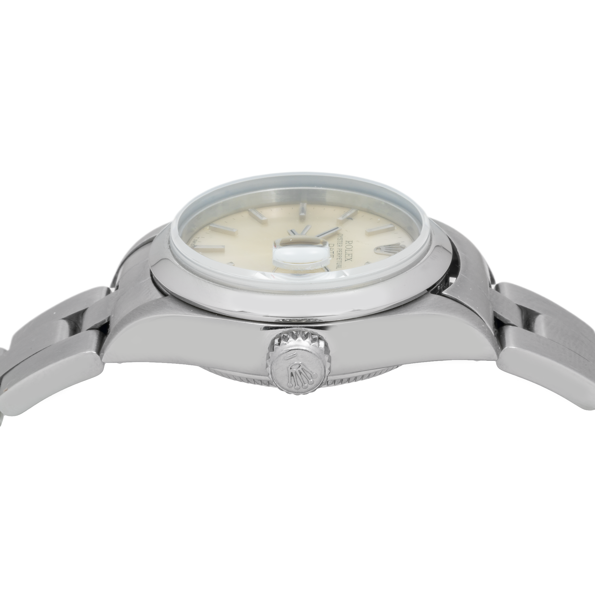 Rolex Oyster Perpetual Date 79160 26MM Champagne Dial With Stainless Steel Oyster Bracelet