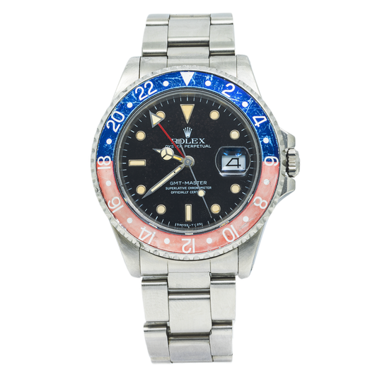 Rolex GMT-Master 16700 40MM Black Dial With Stainless Steel Oyster Bracelet