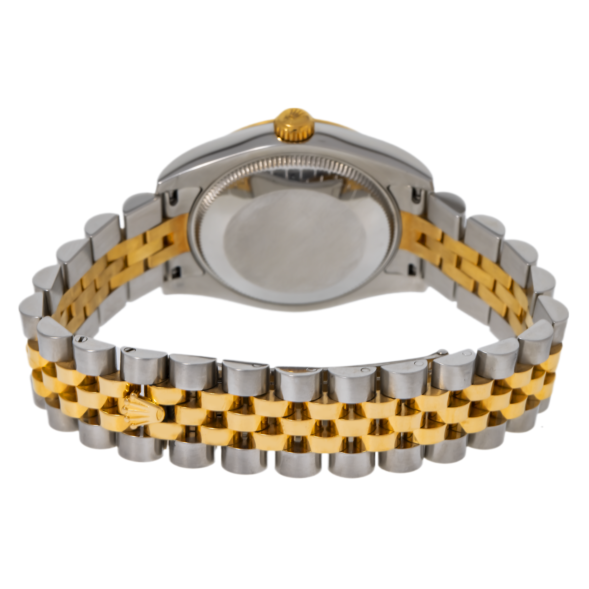 ROLEX DATEJUST 178273 31MM CHAMPAGNE ROMAN NUMERAL DIAL WITH TWO TONE BRACELET