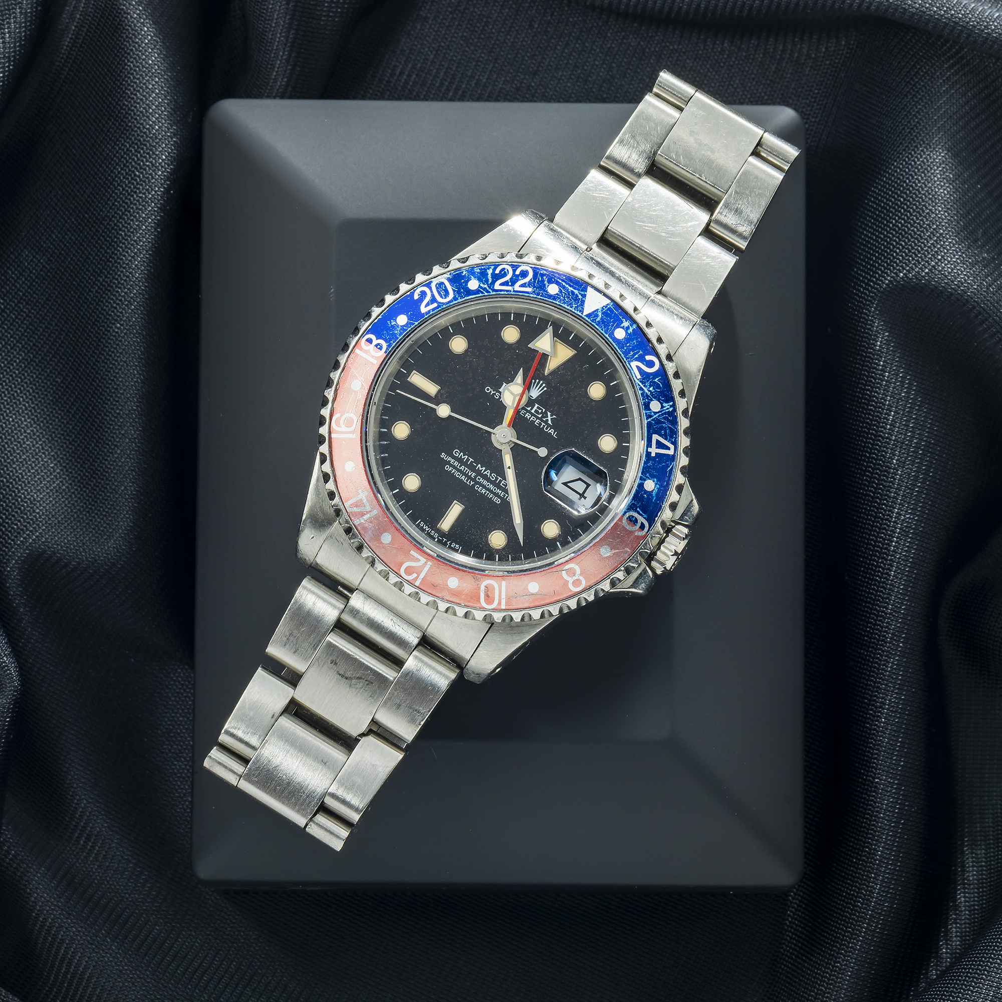 Rolex GMT-Master 16700 40MM Black Dial With Stainless Steel Oyster Bracelet