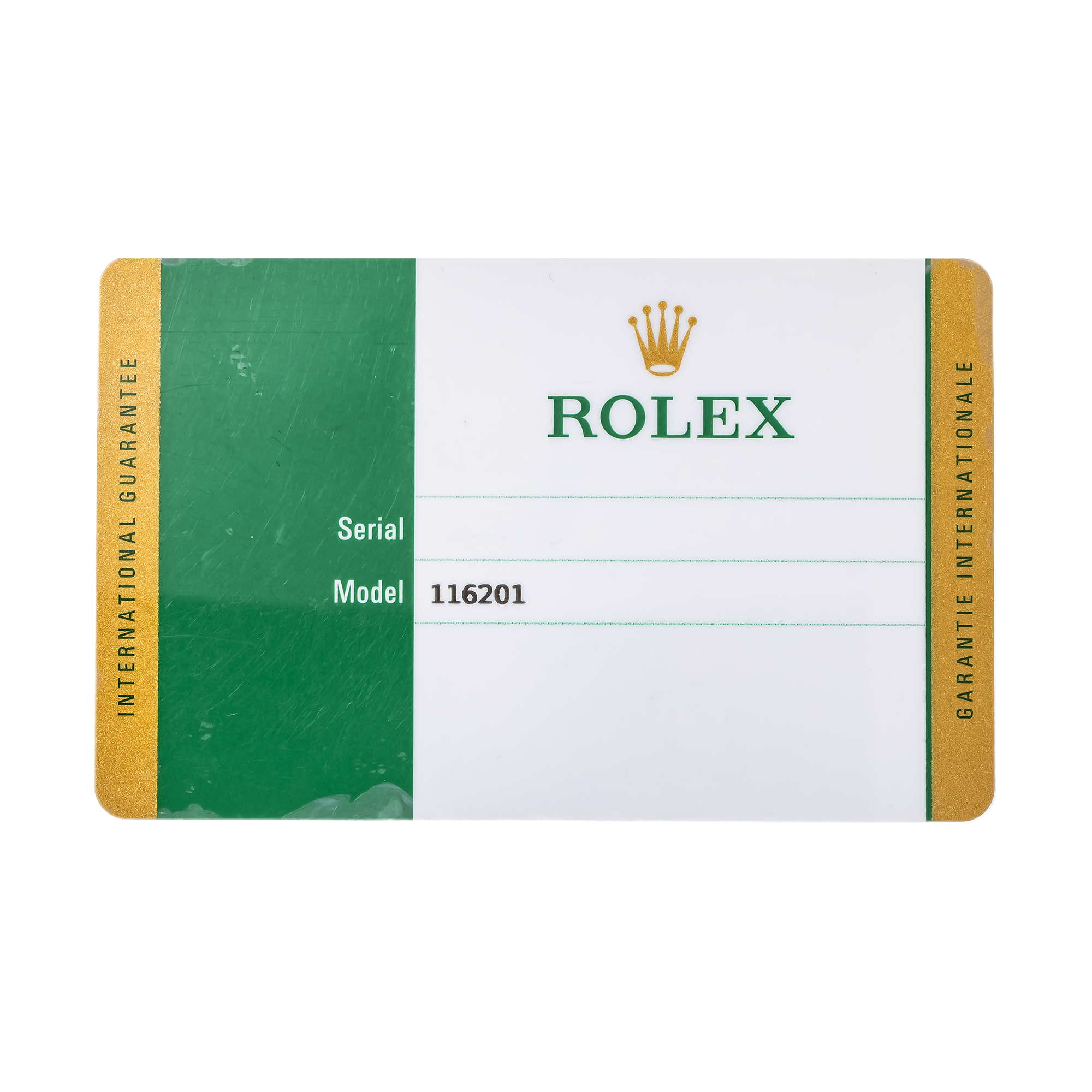 ROLEX DATEJUST 116201 36MM BLACK DIAMOND DIAL WITH TWO TONE OYSTER BRACELET