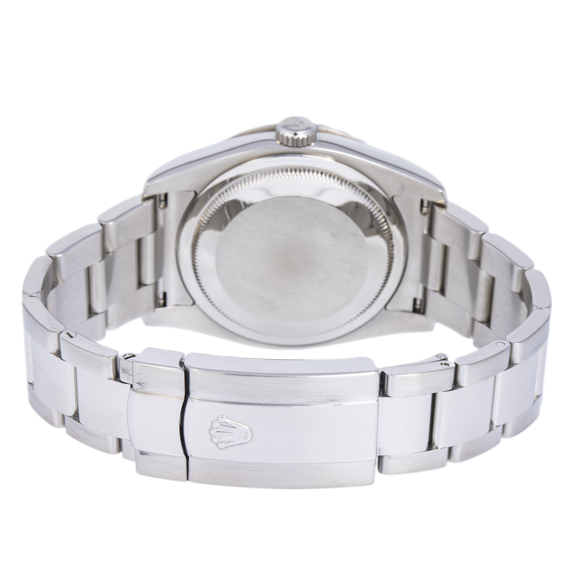 ROLEX DATEJUST 116200 36MM BLACK DIAL AND 3.25 CT DIAMOND BEZEL