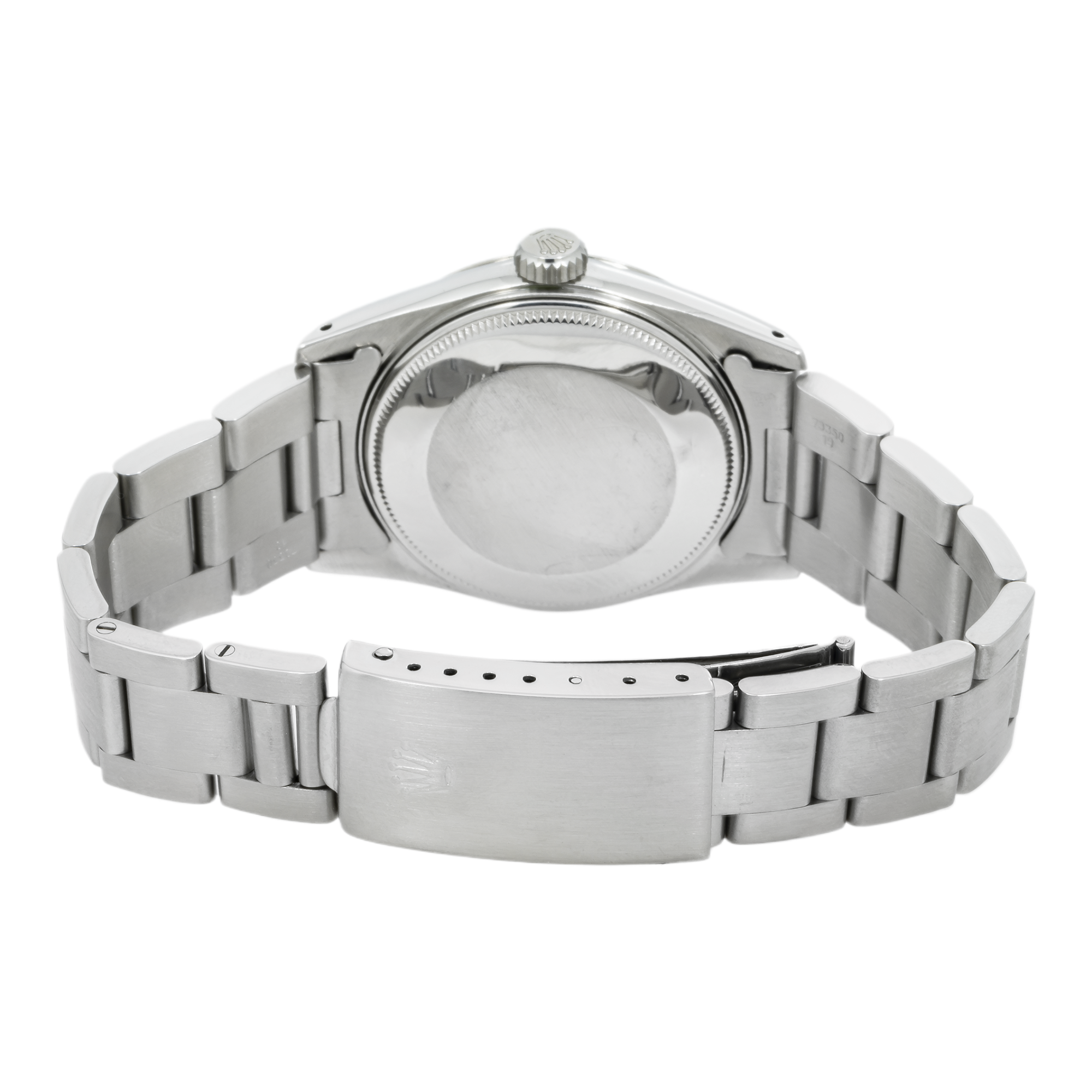 Rolex Oyster Perpetual Date 15000 34MM Silver Dial With Stainless Steel Oyster Bracelet