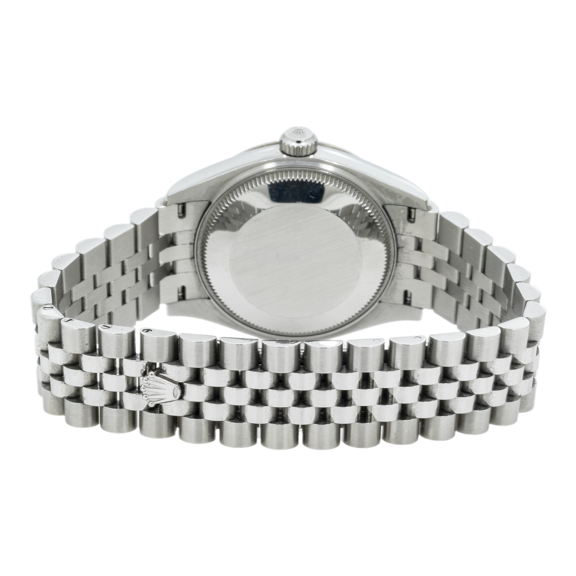 Rolex Datejust 278274 31MM Black Roman Dial With White Gold Fluted Bezel And Jubilee Bracelet