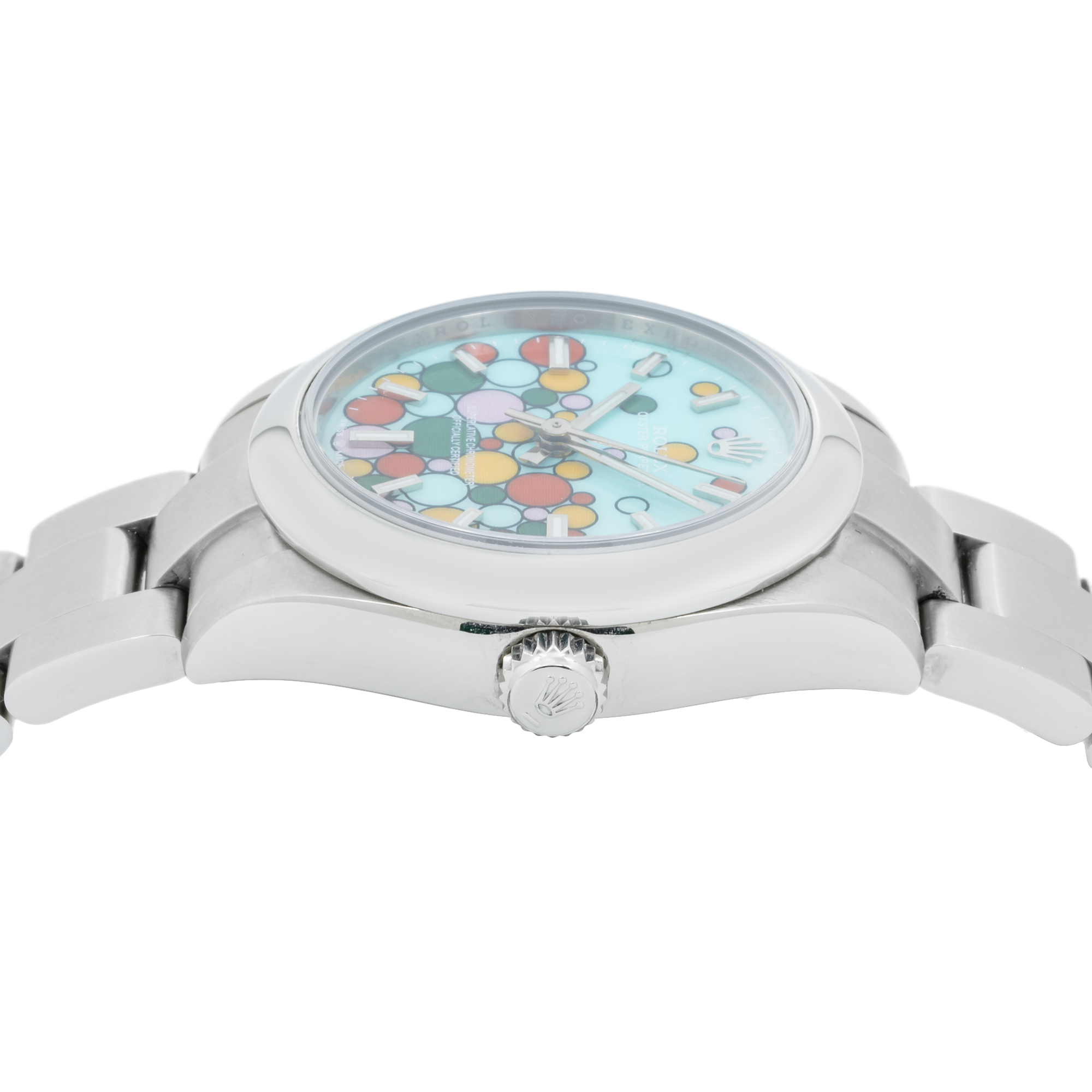 Rolex Oyster Perpetual 177200 31MM Turquoise Celebration Dial With Stainless Steel Oyster Bracelet