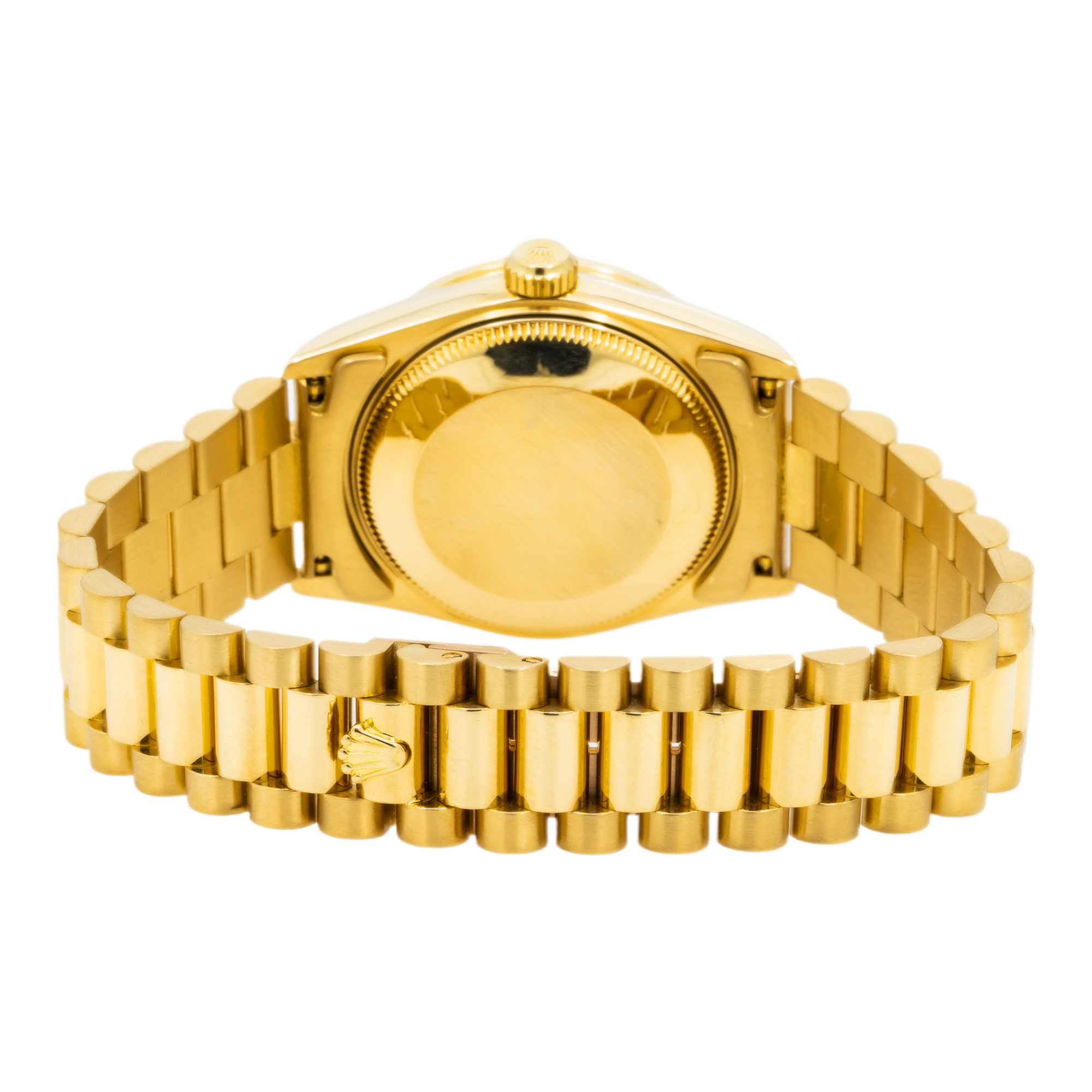 Rolex Datejust 68288 31MM Champagne Diamond Dial And Bezel With Yellow Gold Presidential Bracelet