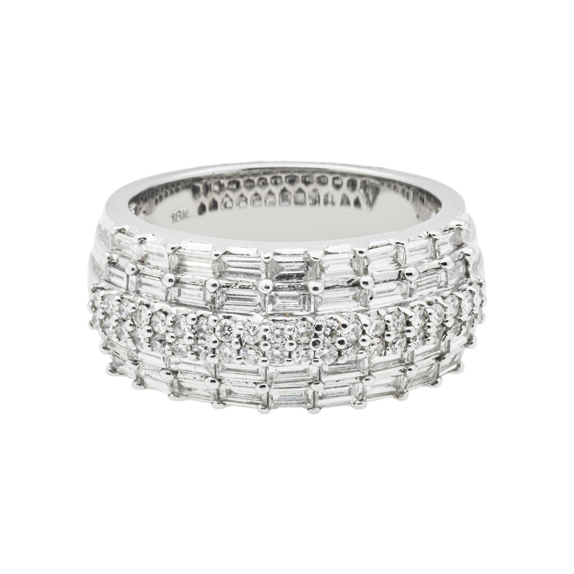 18K GOLD FANCY DIAMOND STATEMENT RING 3.10 CT