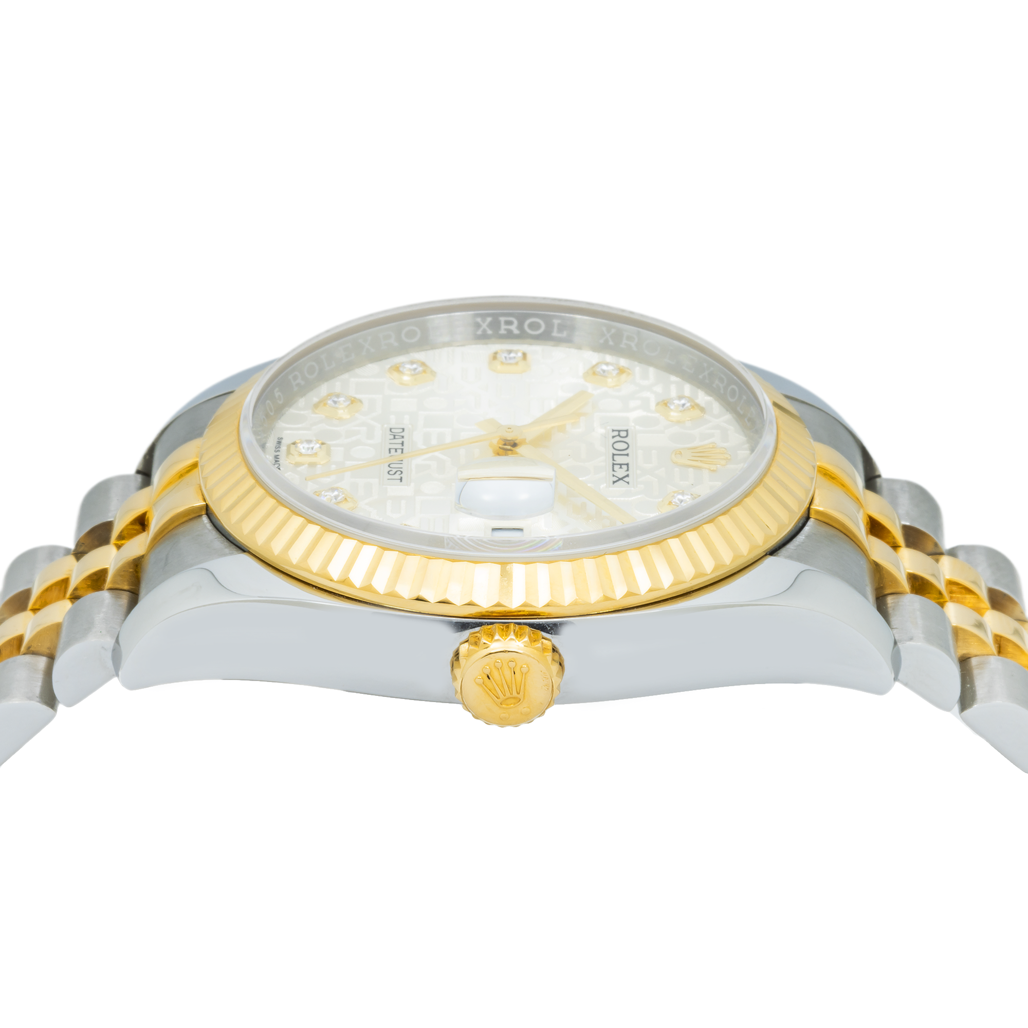 Rolex Datejust 116233 36MM Diamond Jubilee Dial With Two Tone Bracelet