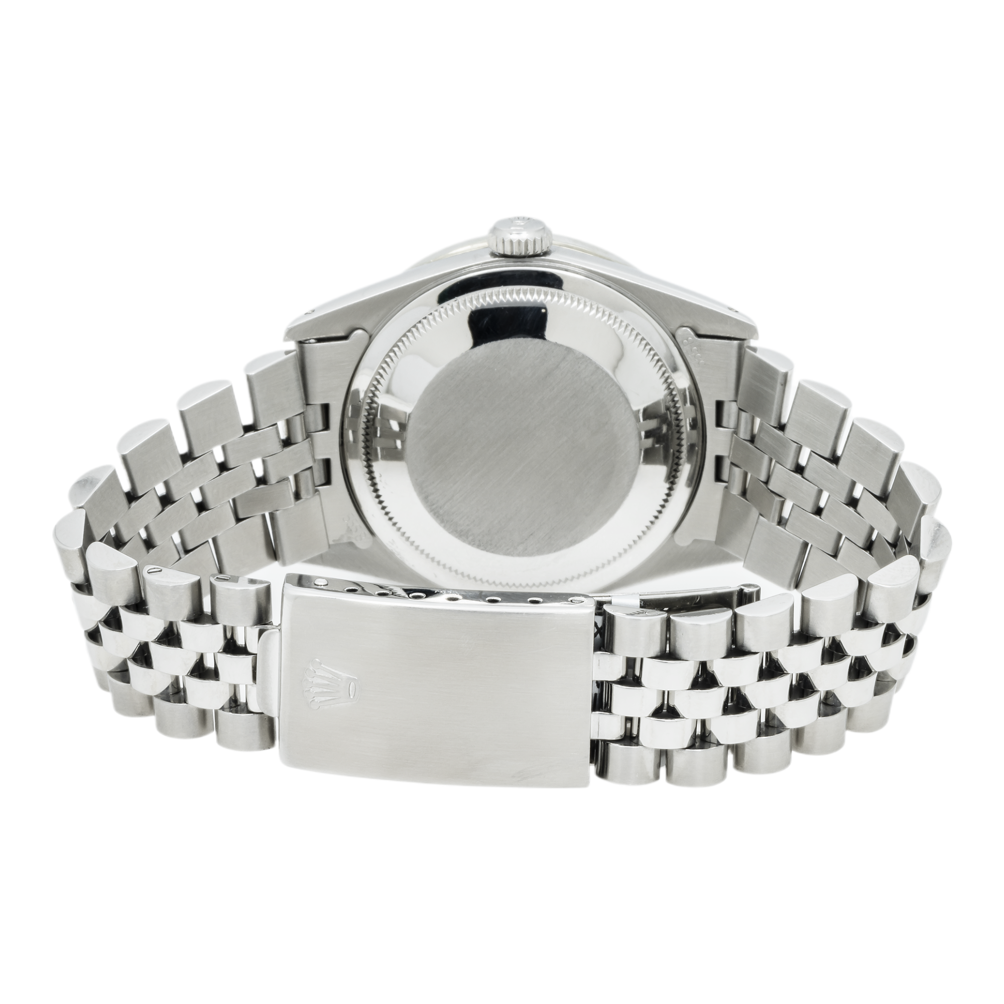 Rolex Datejust 16234 36MM White Mother Of Pearl Diamond Dial And Bezel With Stainless Steel Jubilee Bracelet