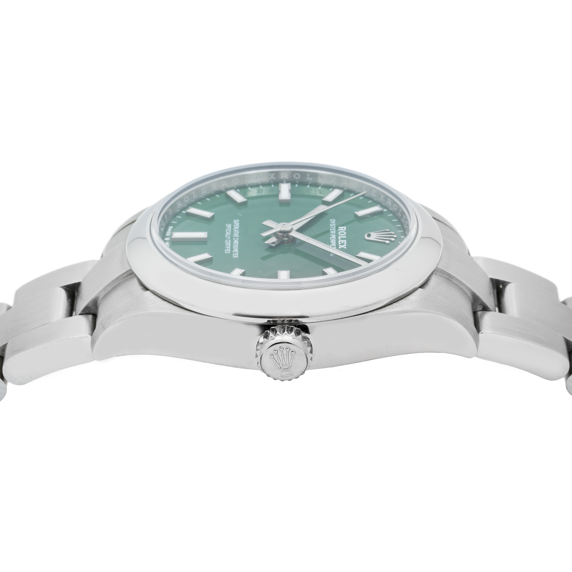 Rolex Oyster Perpetual 277200 31MM Green Dial With Stainless Steel Oyster Bracelet