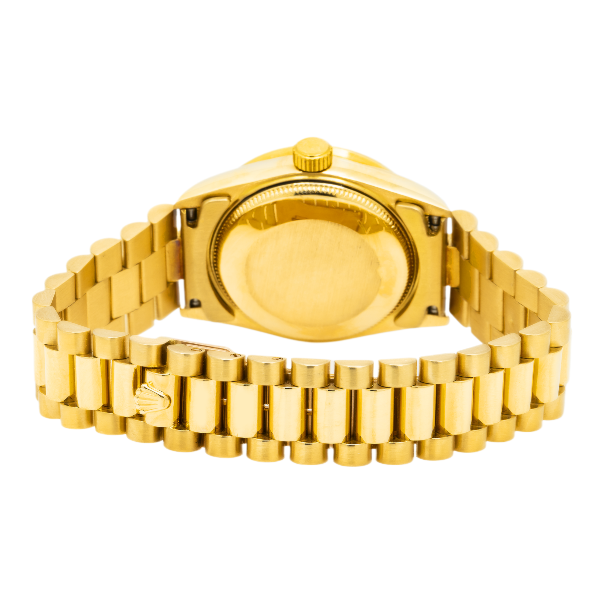 Rolex Datejust 68273 31MM Champagne Diamond Dial And Bezel With Yellow Gold Presidential Bracelet