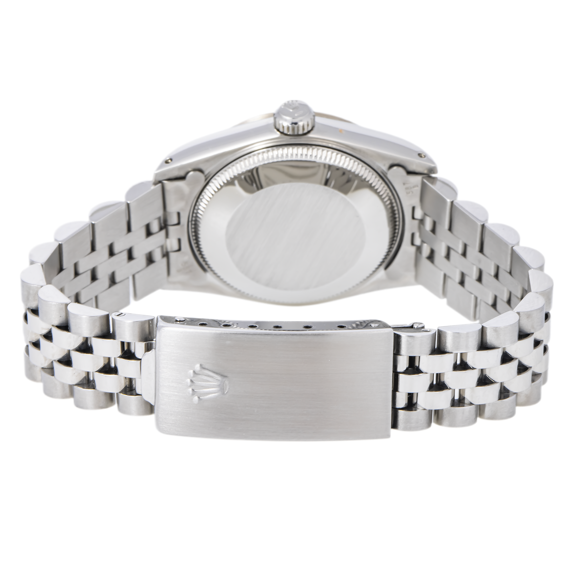 ROLEX DATEJUST 68274 31MM PURPLE DIAMOND DIAL WITH STAINLESS STEEL JUBILEE BRACELET