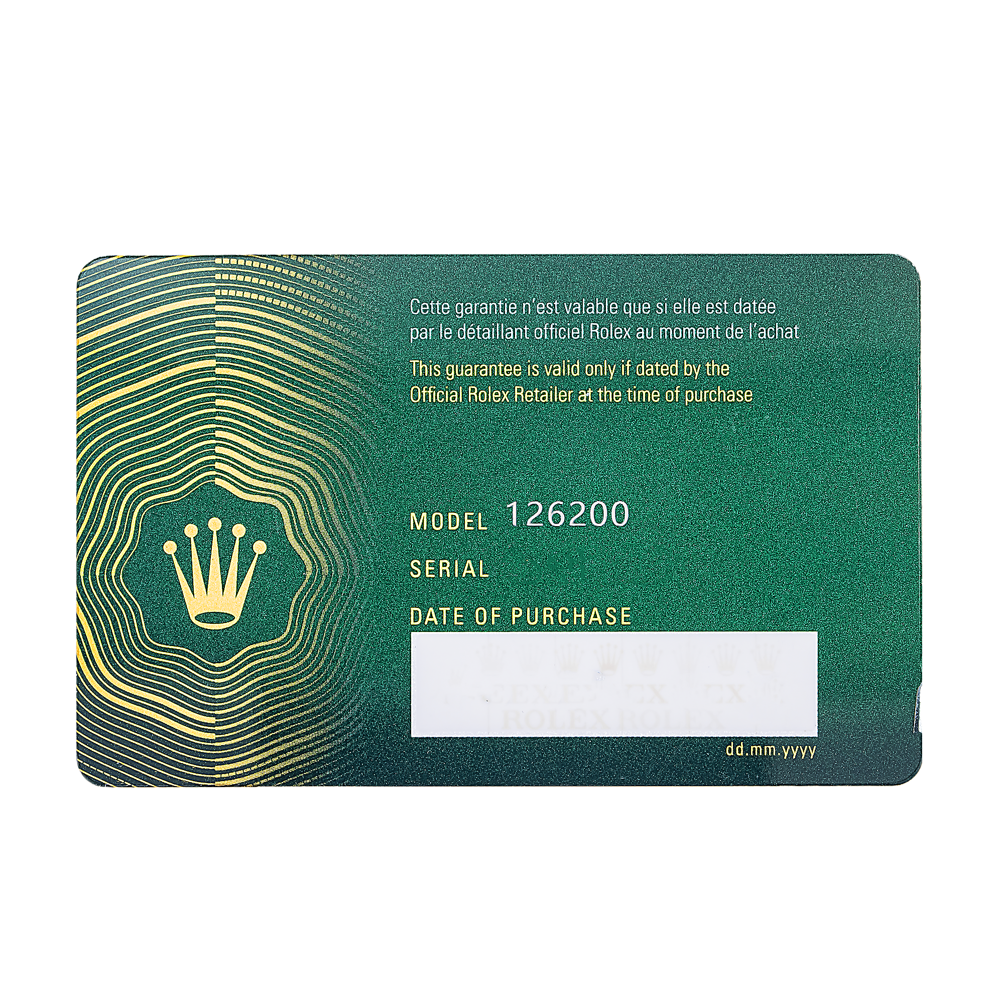 ROLEX DATEJUST 126200 36MM GREEN INDEX DIAL WITH STAINLESS STEEL OYSTER BRACELET