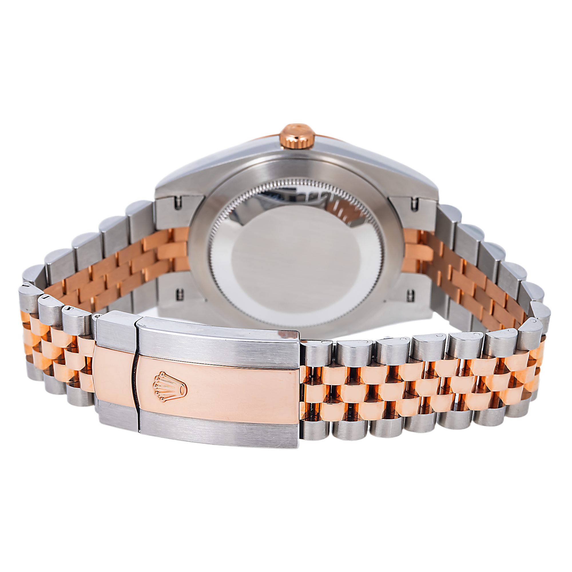 ROLEX DATEJUST 41 126331 41MM PINK FACTORY DIAMOND DIAL WITH TWO TONE JUBILEE BRACELET