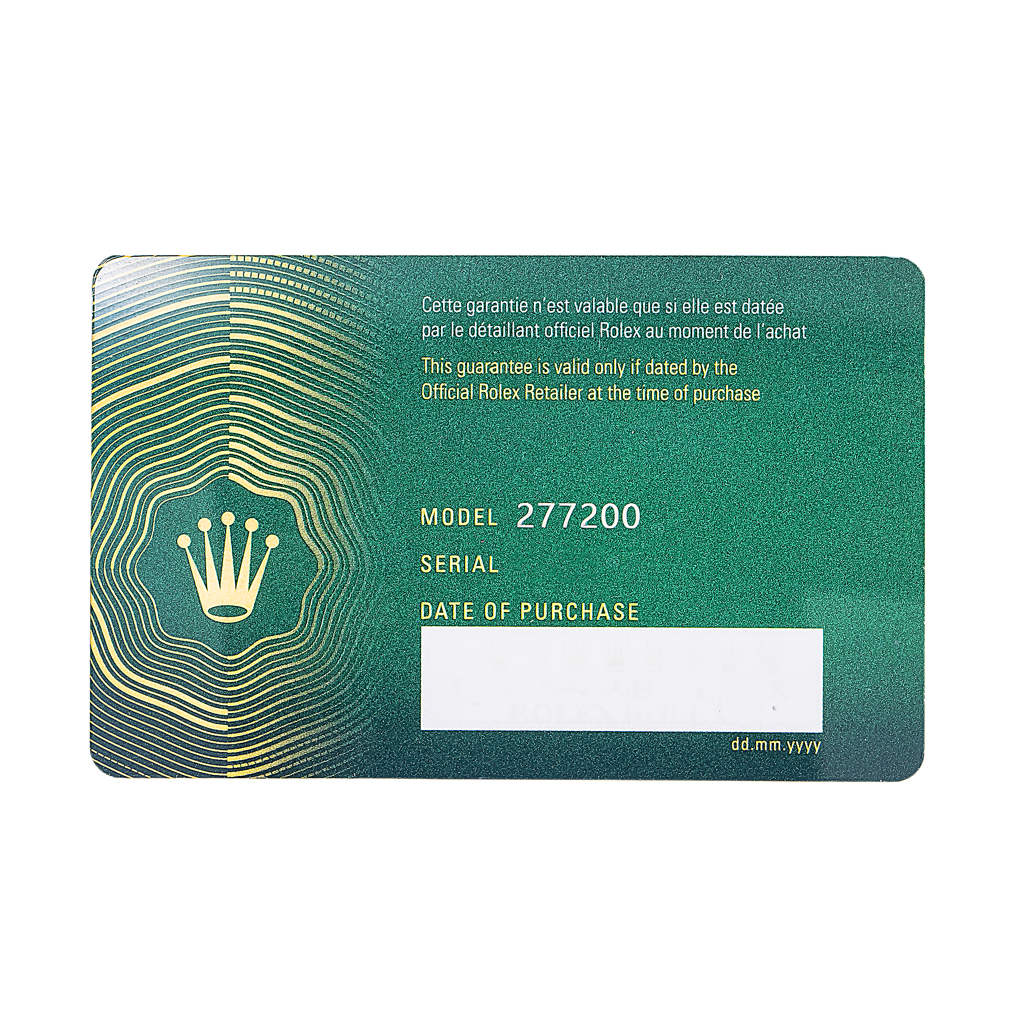 Rolex Oyster Perpetual 277200 31MM Green Dial With Stainless Steel Oyster Bracelet