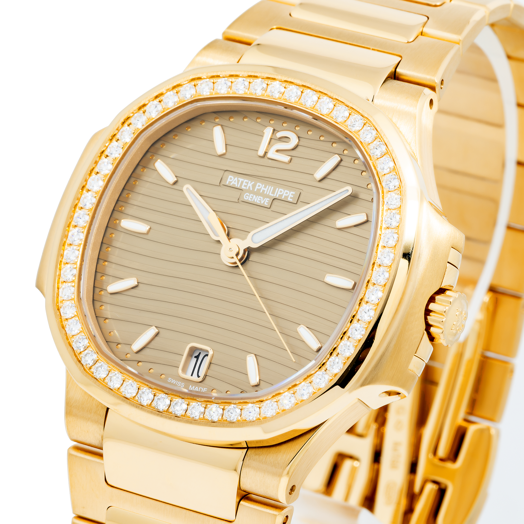 Patek Philippe Nautilus 7118 35.2MM Golden Brown Opaline Dial