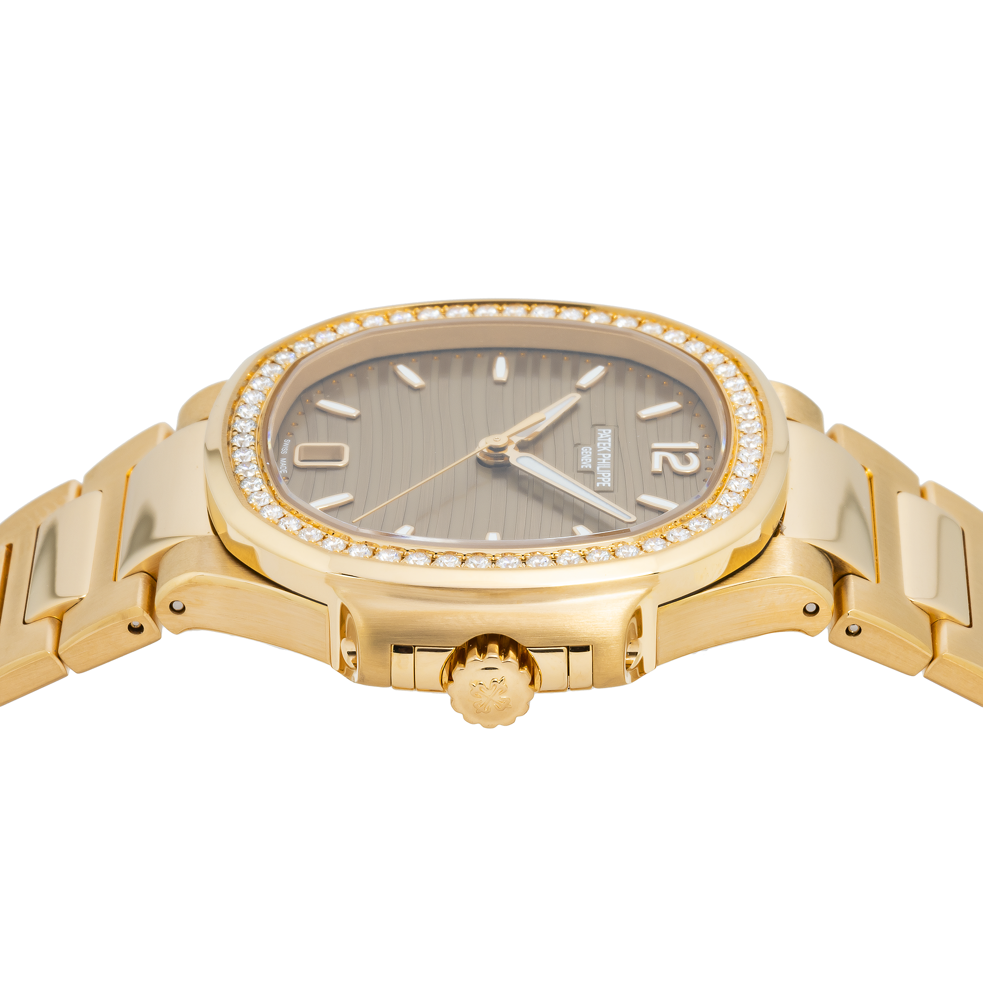 Patek Philippe Nautilus 7118 35.2MM Golden Brown Opaline Dial