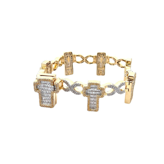 MBR3886Y-8 $64,990.00 OS ONLINEM14KY 6.55CTW DIAMOND BAGUETTE CROSS BRACELET -ALTERNATING - SQ CROSS & INFINITY - 8__2024-04-18-13-03-32.jpg