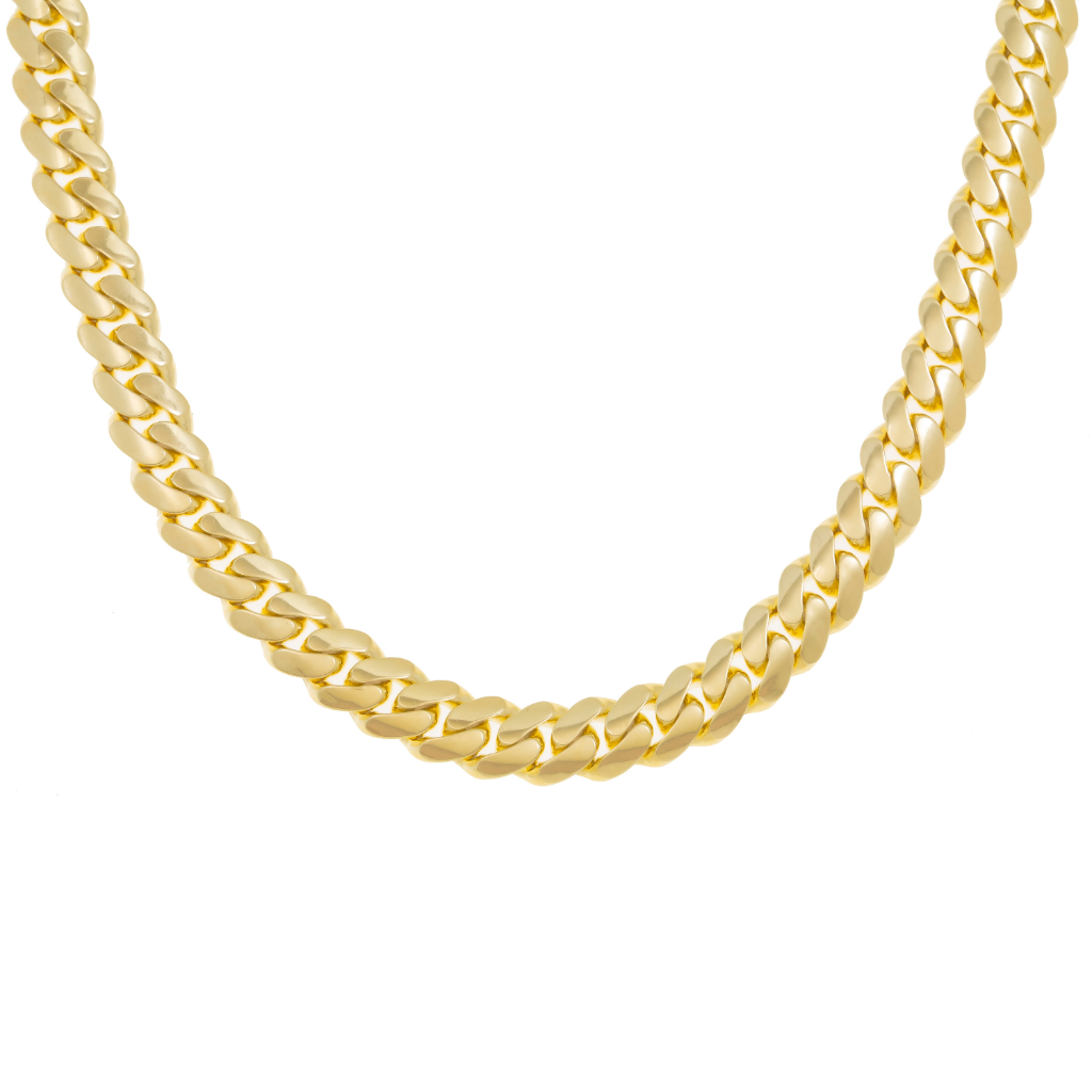 14K GOLD 8.55MM CUBAN LINK CHAIN