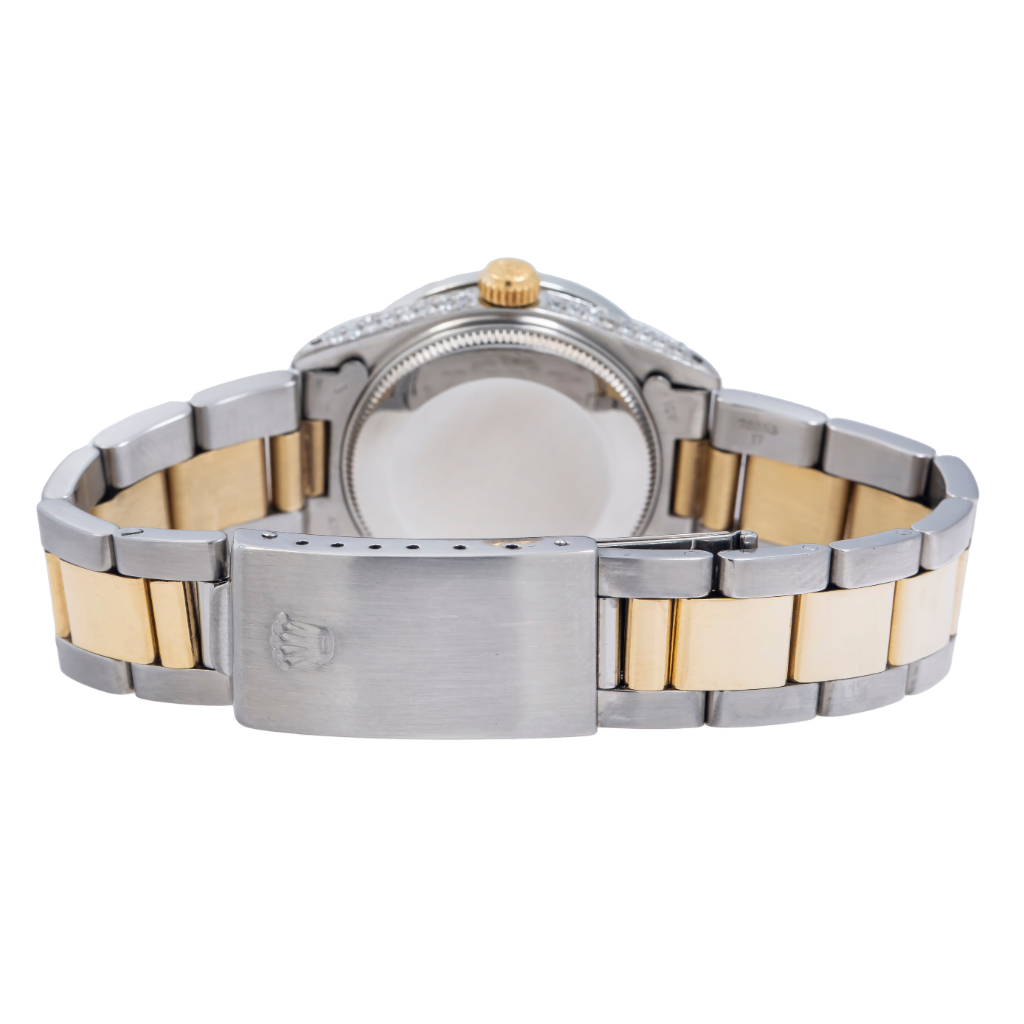 Rolex Datejust 6824 31MM Mother Of Pearl Diamond Dial With Two-Tone Bracelet