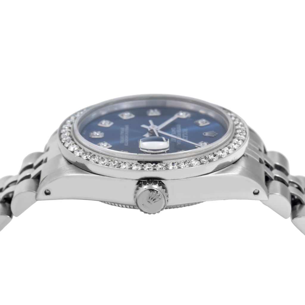 Rolex Datejust 68274 31MM Blue Diamond Dial With Jubilee Bracelet