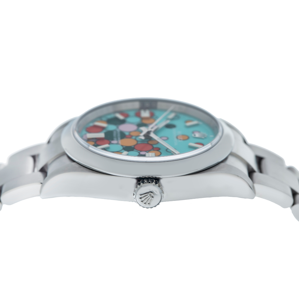 Rolex Oyster Perpetual 126000 36MM Turquoise Celebration Dial With Oyster Bracelet