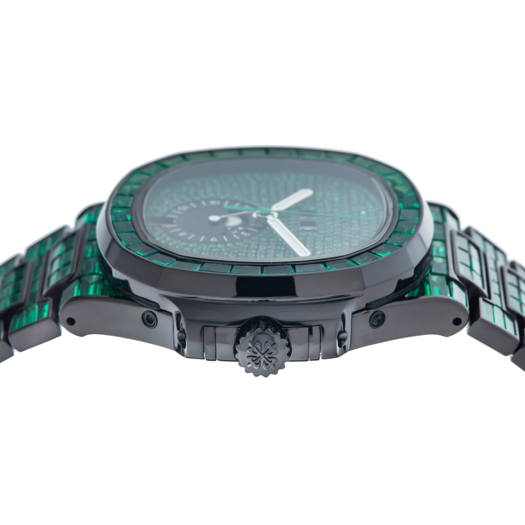 Patek Philippe Nautilus 5726/1A 40MM Green Gemstone Dial With Green Gemstone Bracelet