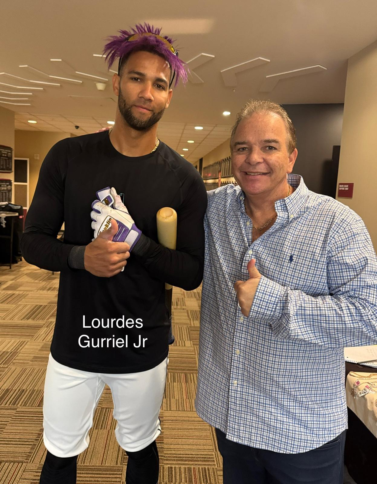 Major League Jewelers with Lourdes Gurriel Jr