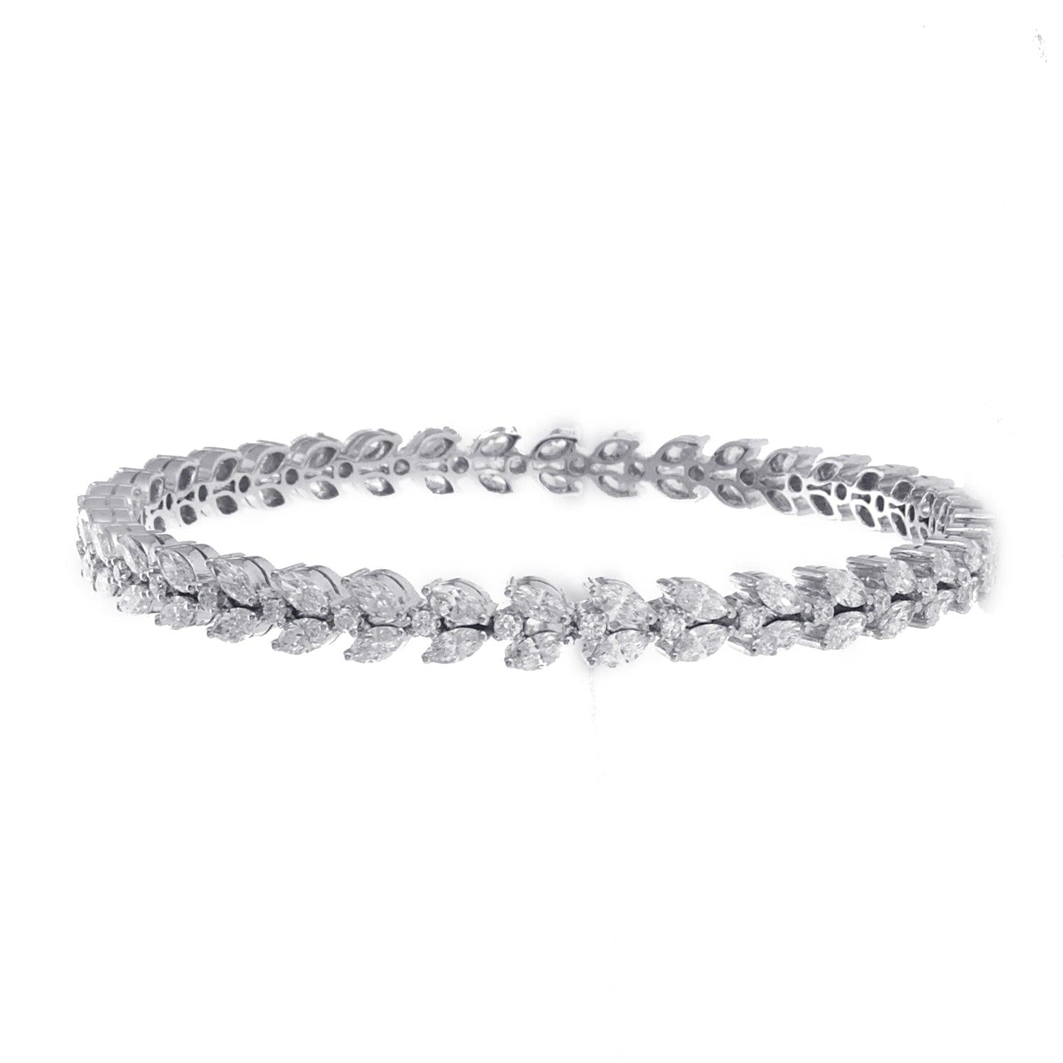 Ladies Diamond Bangle